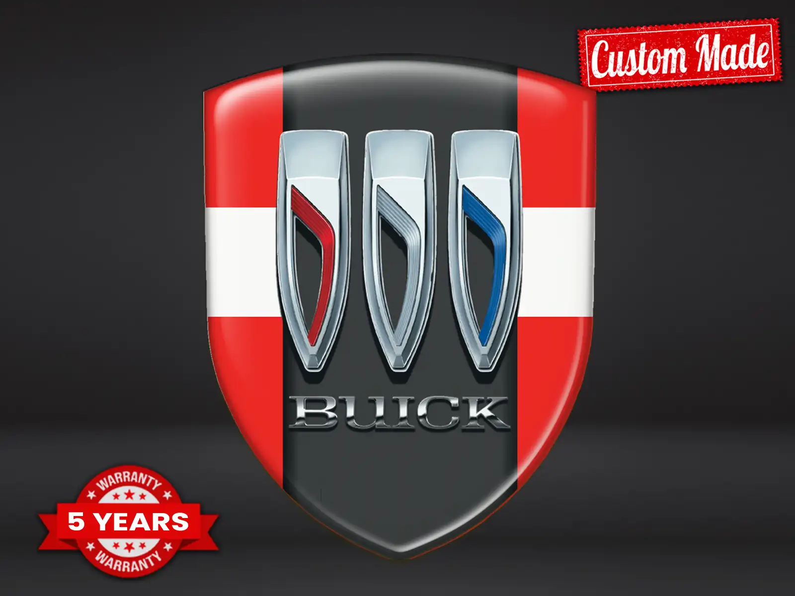 Buick Vinyl Logosticker Robust Universal Hochwertig